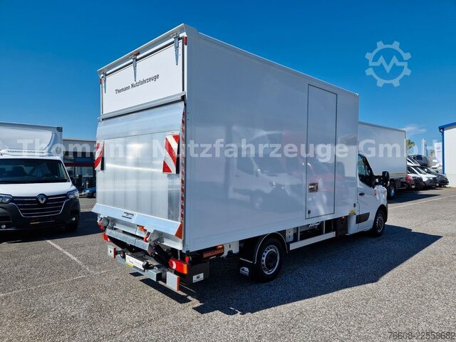 Vrachtwagen met bakwagen RENAULT Master Koffer mit LBW Klima Tempomat