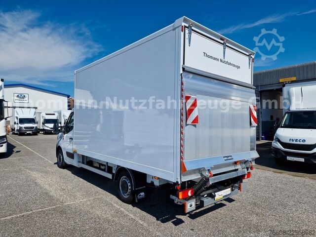 Vrachtwagen met bakwagen RENAULT Master Koffer mit LBW Klima Tempomat
