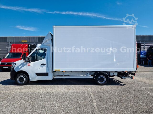 Vrachtwagen met bakwagen RENAULT Master Koffer mit LBW Klima Tempomat
