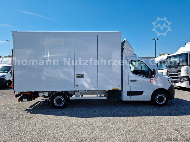 Vrachtwagen met bakwagen RENAULT Master Koffer mit LBW Klima Tempomat