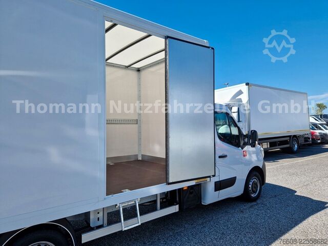 Vrachtwagen met bakwagen RENAULT Master Koffer mit LBW Klima Tempomat