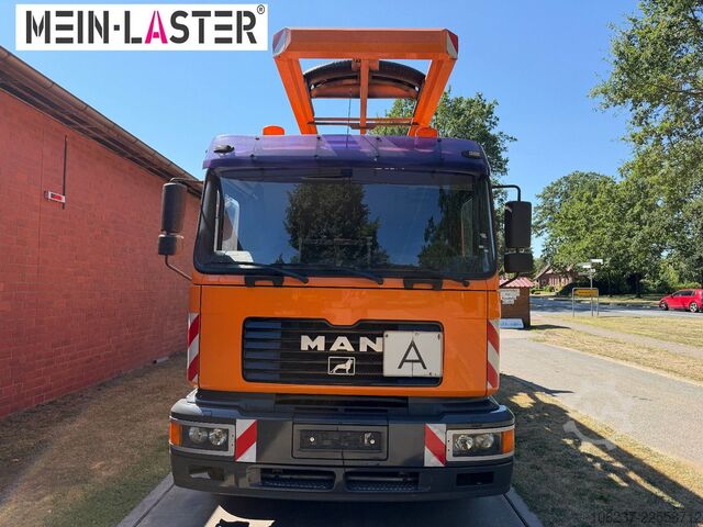 Vacuümtankwagen MAN 27.460 Müller Saug HD Spüler 13m³ +  FB