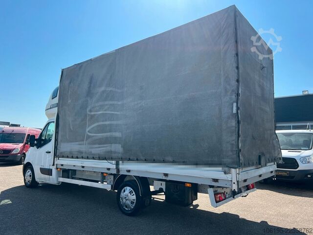 Furgon cu prelată laterală RENAULT Master XXL Maxi Pritsche+Plane+Schlafkabine