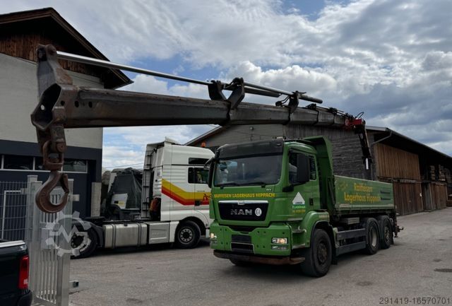 Kiepwagen MAN TGS 28.440 6x4 H-2 BL Hydrodrive Allrad Bj13