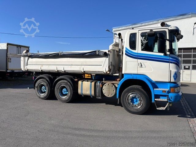 Třístranný sklápěč SCANIA G440 Meiller Dreiseitenkipper Bordmstic