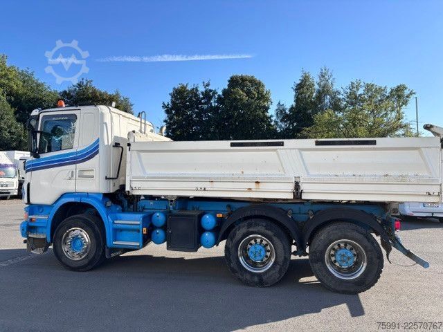 Třístranný sklápěč SCANIA G440 Meiller Dreiseitenkipper Bordmstic