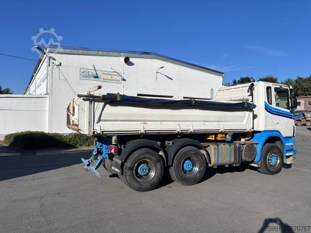 Třístranný sklápěč SCANIA G440 Meiller Dreiseitenkipper Bordmstic