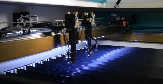 2 lasermachine 1600x1000mm CO2 Wattsan 1610 Duos ST