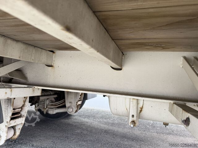 Lågbyggd trailer Blomenröhr 688/18000  19 t Tandemtieflader, wenig Benutzt