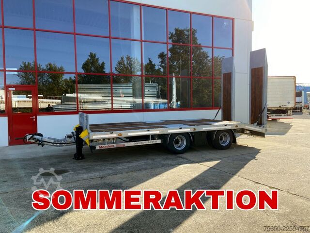 Remorcă cu platformă joasă Möslein TT21- 7,2  21 t Tandemtieflader, Luftgefedert, NEU