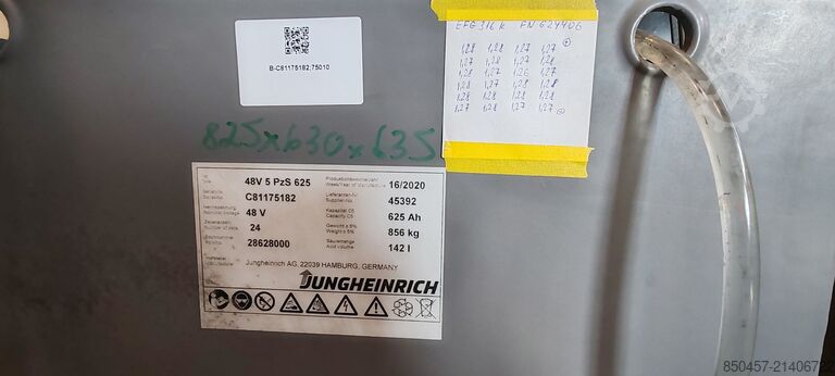 Elektrikli – 4 tekerlek Jungheinrich EFG 316k 6.8m/ 3797mh