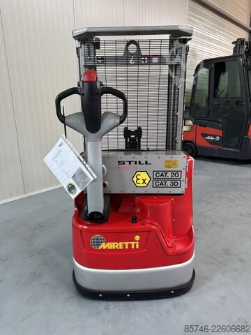 EXV 14 C * DEMÓ * Atex EX * Miretti 2G / Z1 & 3D / Z22 * ÚJ akkumulátor !! STILL EXV 14 C * DEMO * Atex EX * Miretti 2G / Z1 & 3D / Z22 * NEW battery !!