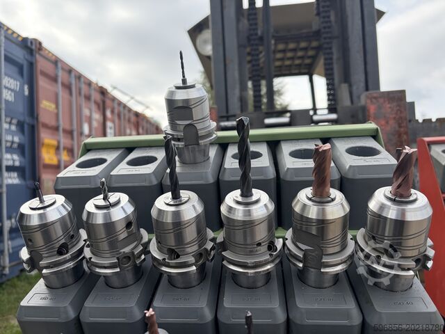 Werkzeughalter SK40 DIN 69871 AD/B mit Spannzange – Bereich Ø1–20 mm Oprawka narzędziowa SK40 DIN 69871 AD/B z tuleją zaciskową – zakres Ø1–20 mm Oprawka narzędziowa SK40 DIN 69871 AD/B z tuleją zaciskową – zakres Ø1–20 mm