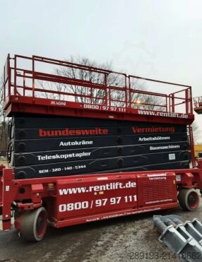 Hoogwerker knikmachines Magni ES 3214 E Elektro 32,00 m mit Stützen