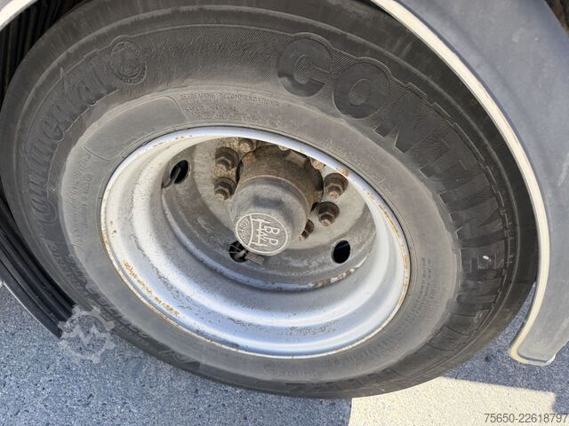 Lågbyggd trailer Möslein TO 3 Schwebheim  3 Achs Tieflader Plato