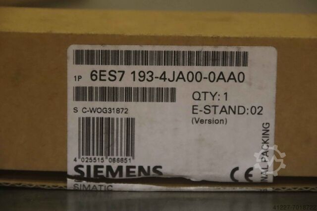 Slutlig modul Siemens 6ES7 193-4JAOO-OAAO