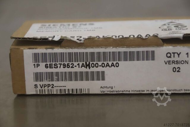Paměťová karta Siemens 6ES7 952-1AHOO-OAAO