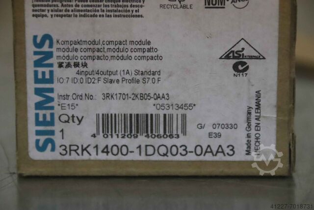 Moduł kompaktowy Siemens 3RK1400-1DQ03-OAA3