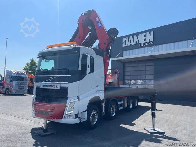 Ciężarówka z dźwigiem Volvo FH 540 8x2 Euro 6 HMF 8520-O-H6 + JIB FJ 2000-K6