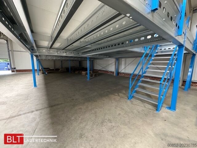 Plattform för lagring 10x15m Lagerbühne , Belastung : 500kg/qm Unterkante: 2,5m ,ca. 150qm Systembühne