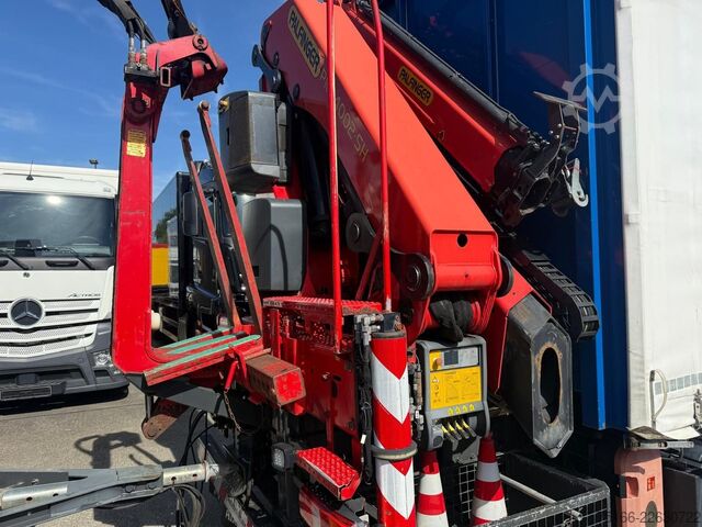 LKW mit Pritsche & Plane MERCEDES-BENZ ACTROS 2548 L Pritsche PALFINGER PK 34002*FLYJIB