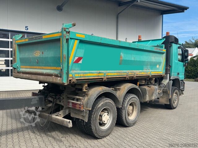 Camião basculante MERCEDES-BENZ Actros 3344 AK 6x6 Allrad Meiller Bordmatik Klim