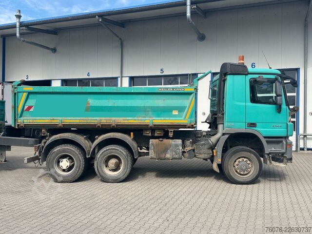 Camião basculante MERCEDES-BENZ Actros 3344 AK 6x6 Allrad Meiller Bordmatik Klim