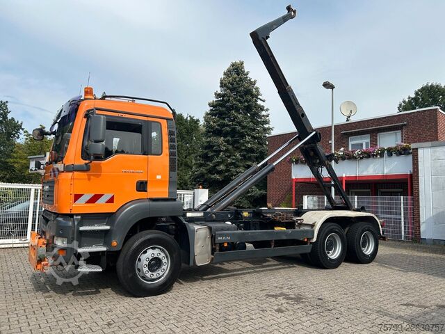 Abrollkipper MAN TGA 26.400 MEILLER Abroller mit 13t Achsen 6x4