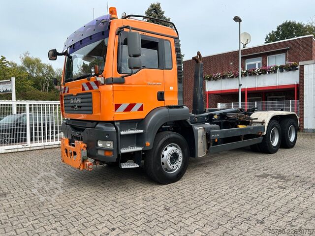 Abrollkipper MAN TGA 26.400 MEILLER Abroller mit 13t Achsen 6x4