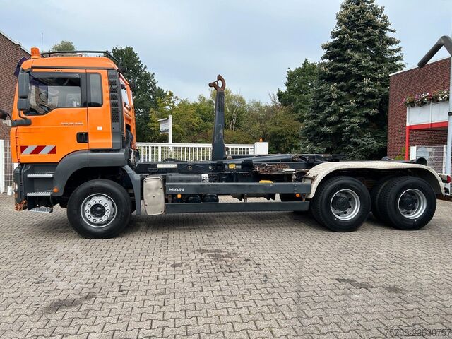 Abrollkipper MAN TGA 26.400 MEILLER Abroller mit 13t Achsen 6x4