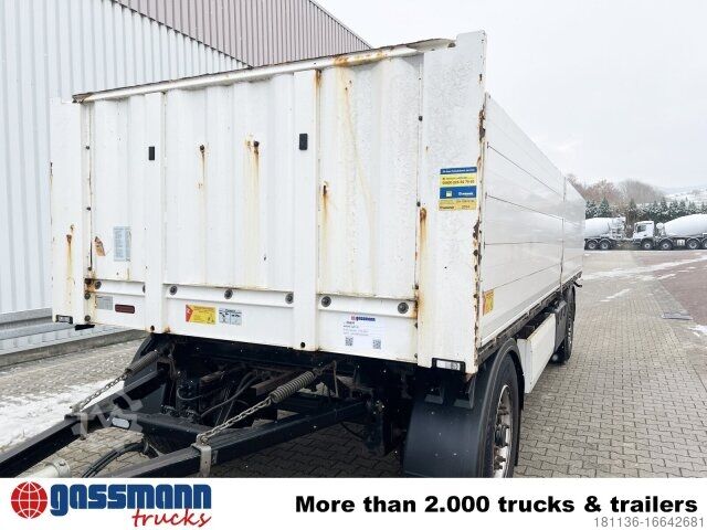 Otwarta przyczepa z plandeką Krone AZP 18 Baustoffanhänger