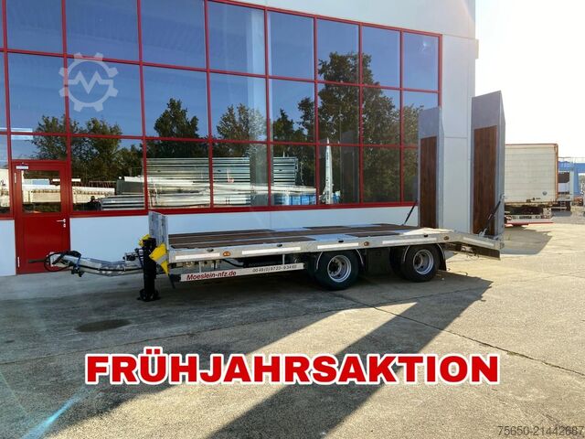 Alacsony rakodószintű pótkocsi Möslein TT21- 7,2  21 t Tandemtieflader, Luftgefedert, NEU