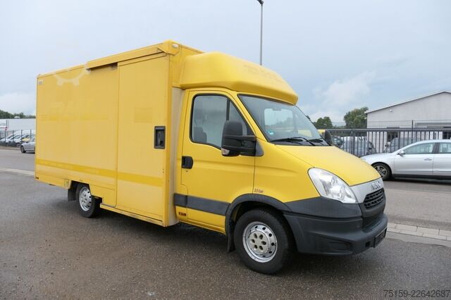 Dubă cu caroserie tip cutie iveco Daily 35 S11 C30C AUTOMATIK KAMERA Regale LUFT DURCHGANG EURO-5 CoC