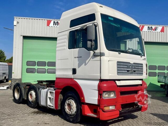 Tung last MAN TGA 26.430 6x2.  HYDRAULIC / PTO