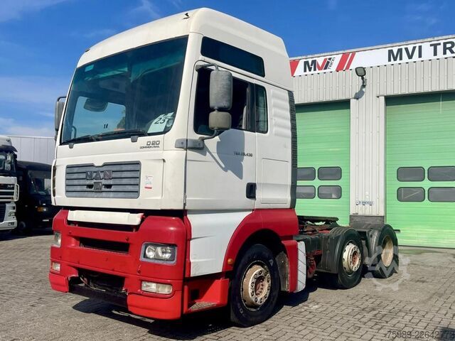 Tung last MAN TGA 26.430 6x2.  HYDRAULIC / PTO