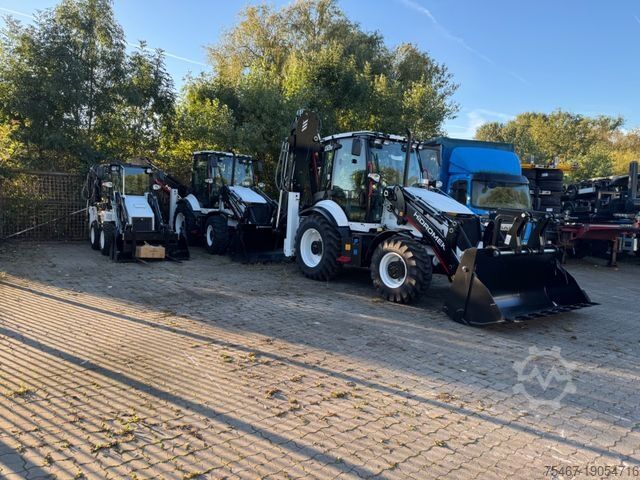 Graaflaadmachine Hidromek HIDROMEK HMK 102B  Strasenzulasung MotorPerkins