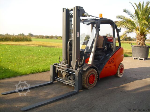 Μπροστινό περονοφόρο όχημα Linde H35T-02-X393 TRIPLEX-ZVG-SS- NETTO 14900