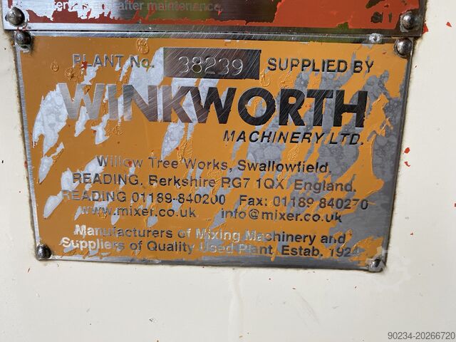 660 liter Winkworth roestvrijstalen lintmenger WINKWORTH GU660