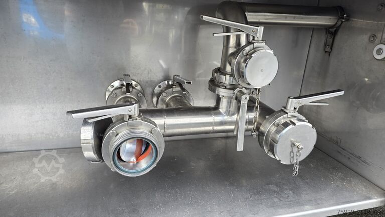 Tanktrailer  Edelstahltankanhänger - 17.000 Liter - ISOLIERT
