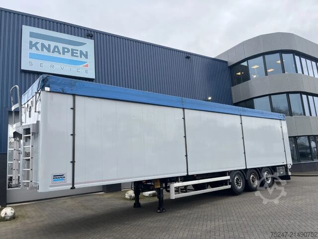 Mozgó padló Knapen Trailers K100 - 92m3 Sjorogen 10mm NL APK 02-2027