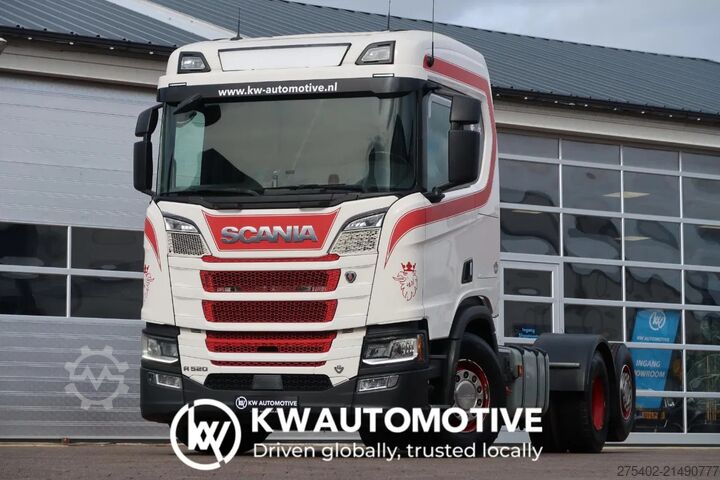 Kabinli şasi Scania R520 V8 NGS 6X2/ CHASSIS