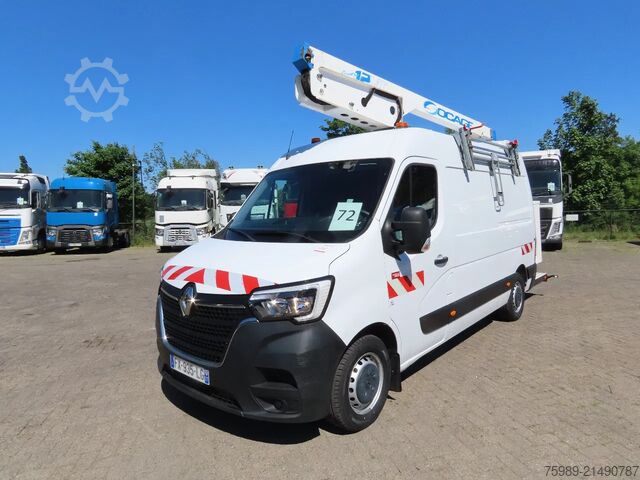 Hebebühne Renault Master 10,5 m,   3 seats, 3500 kg, euro6
