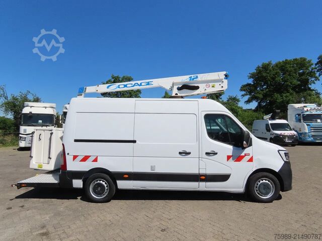 Hebebühne Renault Master 10,5 m,   3 seats, 3500 kg, euro6