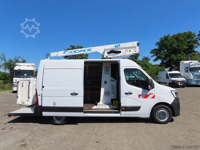 Hebebühne Renault Master 10,5 m,   3 seats, 3500 kg, euro6