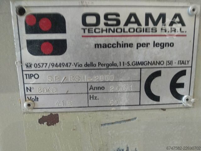 Reinigingsmachine, borstelmachine OSAMA SP/RSI-2000