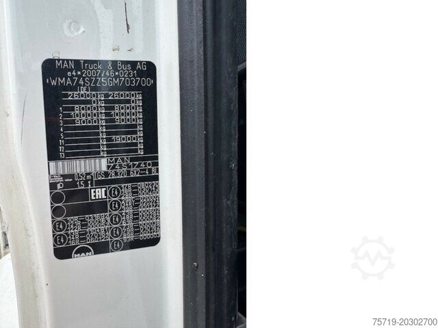 Autocompattatore MAN 28.320 TGS 6x2 Faun Vario