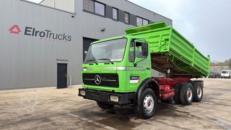 3-Seiten-Kipper Mercedes-Benz SK 2628 (LAMES / V8 / GRAND PONT / BIG AXLES / ...