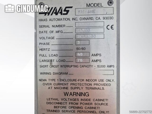 HAAS VM-6 HE HAAS VM-6 HE