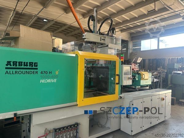 Sprøjtestøbemaskine Arburg 470H 1000-400 e²