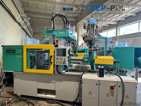 Sprøjtestøbemaskine Arburg Arburg 420C 1000-290 e²